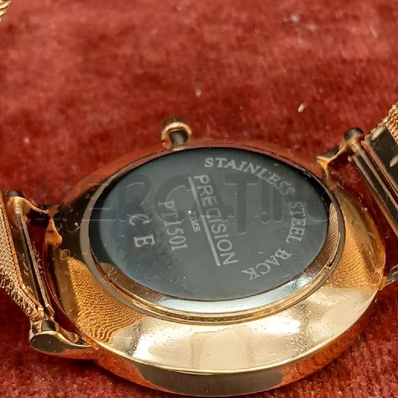 OROLOGIO DA POLSO PRECISION ROSEGOLD QUADRANTE BIANCO  | Mercatino dell'Usato Roma garbatella 4