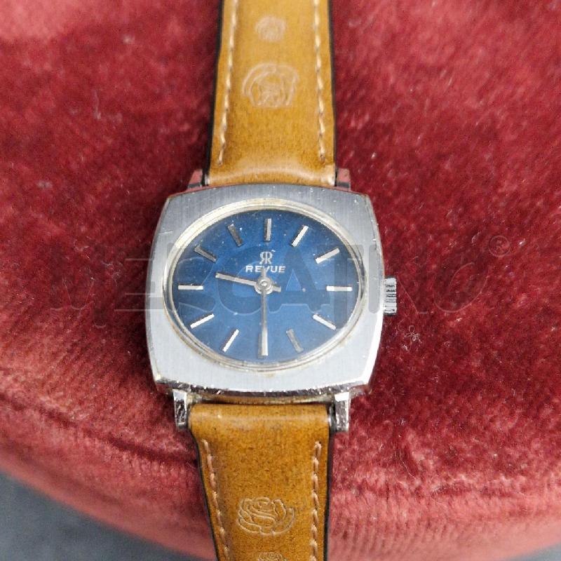 OROLOGIO DA POLSO REVUE QUAND BLU  | Mercatino dell'Usato Roma garbatella 2