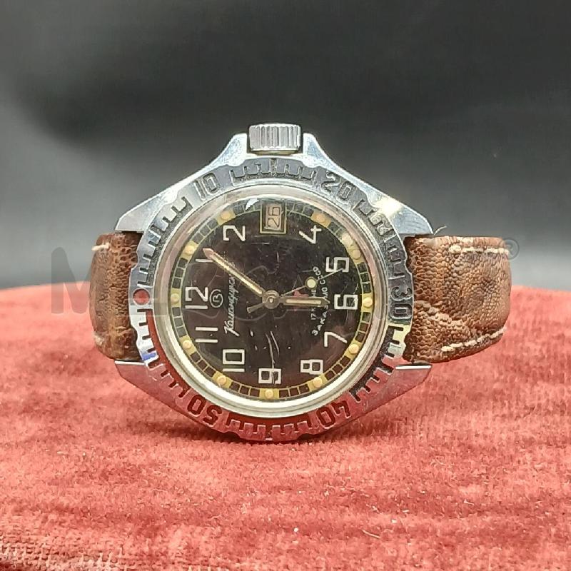 OROLOGIO DA POLSO RUSSO NERO | Mercatino dell'Usato Roma garbatella 1