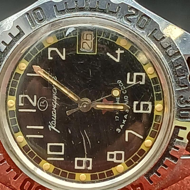 OROLOGIO DA POLSO RUSSO NERO | Mercatino dell'Usato Roma garbatella 2