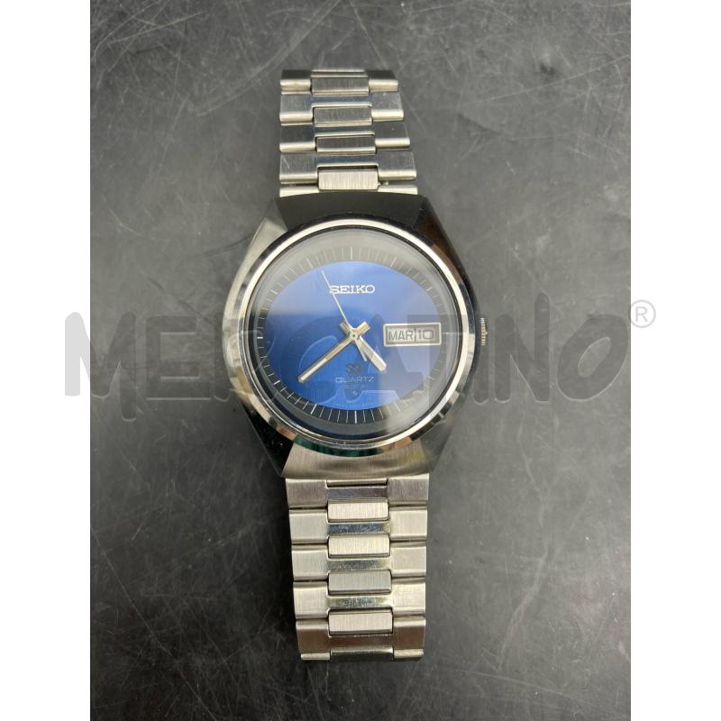 OROLOGIO DA POLSO SEIKO 4004 QUADRANTE BLU | Mercatino dell'Usato Roma garbatella 1