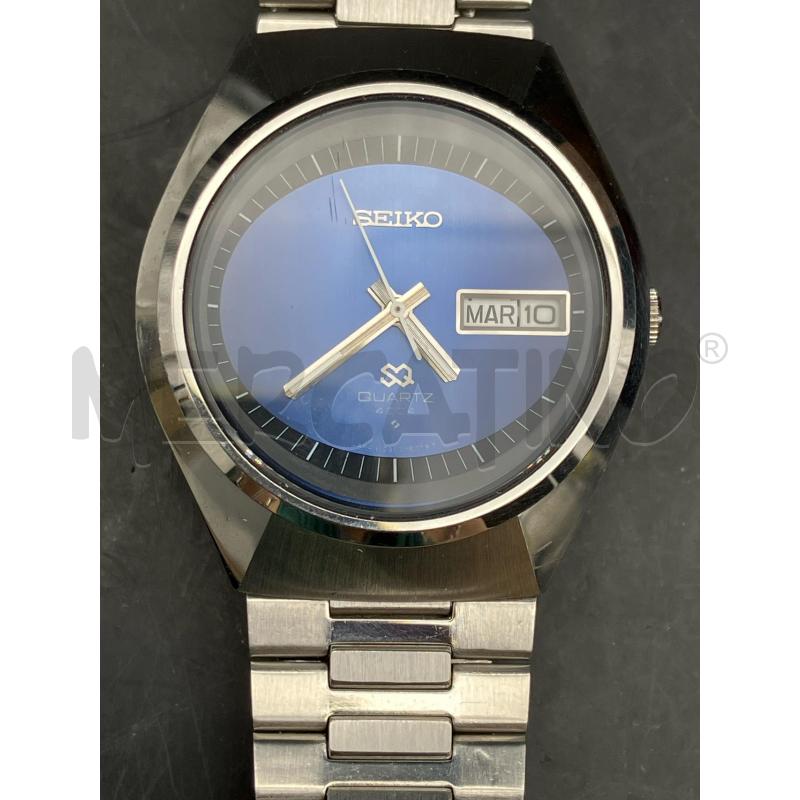 OROLOGIO DA POLSO SEIKO 4004 QUADRANTE BLU | Mercatino dell'Usato Roma garbatella 2