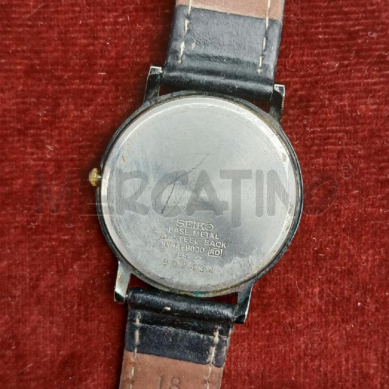 OROLOGIO DA POLSO SEIKO BEIGE  | Mercatino dell'Usato Roma garbatella 4