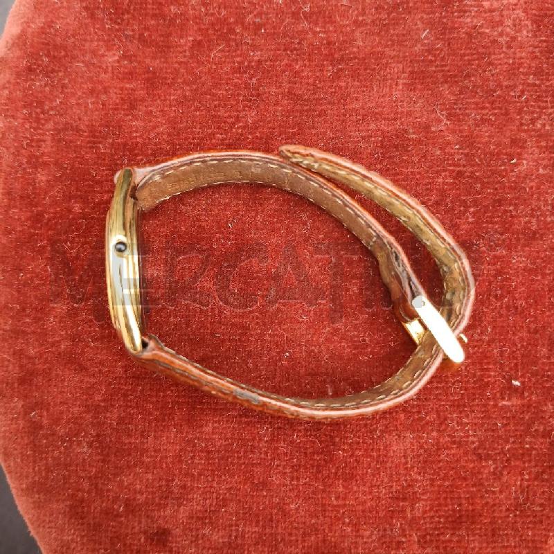 OROLOGIO DA POLSO SEIKO DORATO CINTURINO MARRONE  | Mercatino dell'Usato Roma garbatella 2