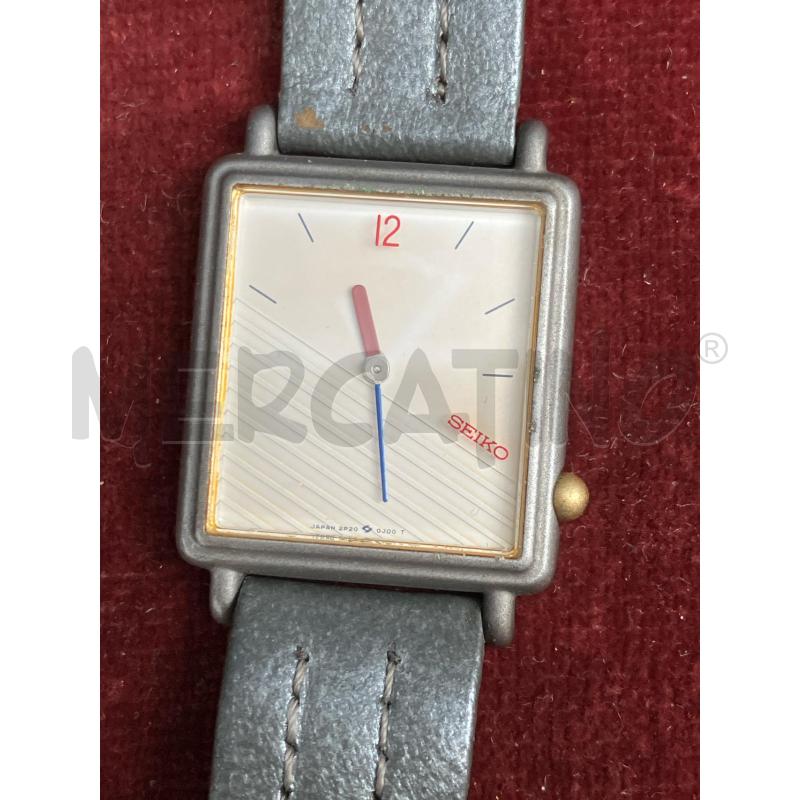 OROLOGIO DA POLSO SEIKO GRIGIO ANNI 80 | Mercatino dell'Usato Roma garbatella 2