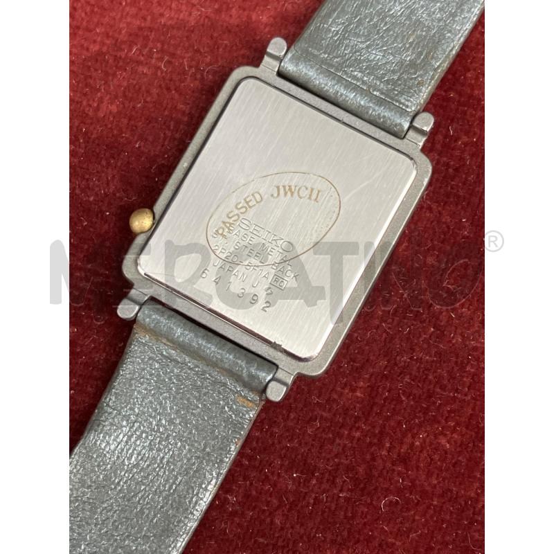OROLOGIO DA POLSO SEIKO GRIGIO ANNI 80 | Mercatino dell'Usato Roma garbatella 4