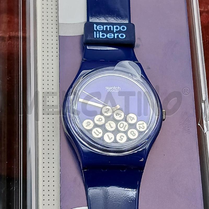 OROLOGIO DA POLSO SWATCH TEMPO LIBERO BRUNO MUNARI | Mercatino dell'Usato Roma garbatella 2