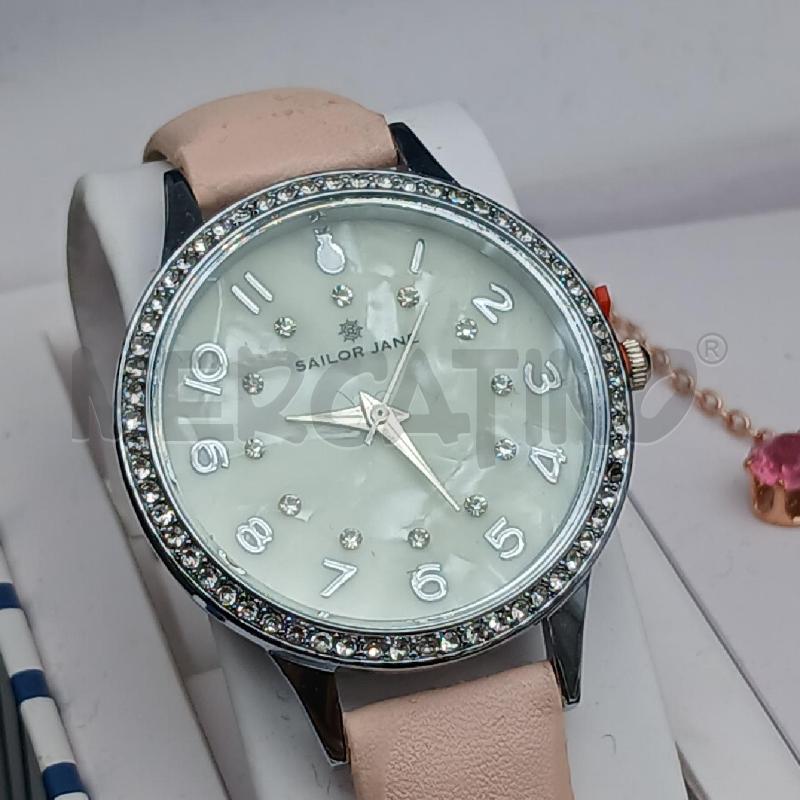 OROLOGIO DA POLSO + COLLANA SAILOR JANE ROSA  | Mercatino dell'Usato Roma garbatella 3