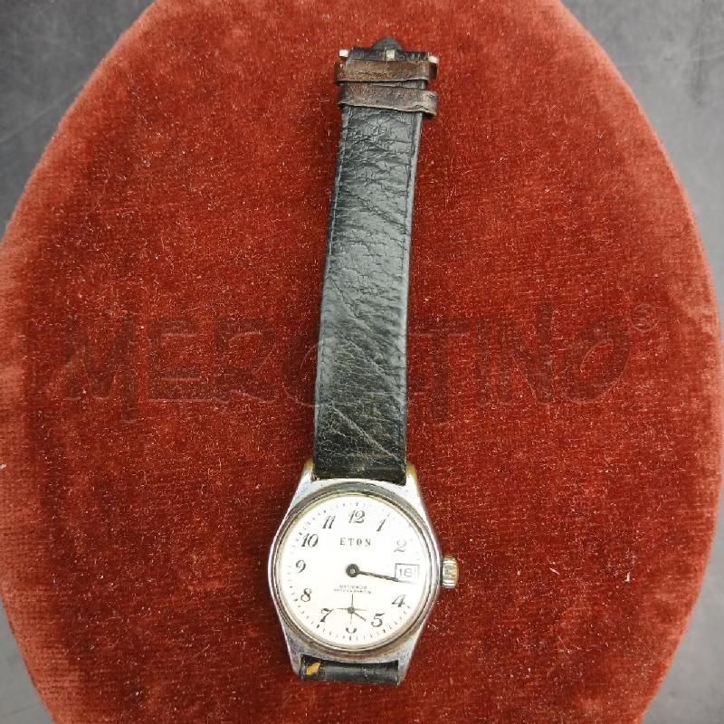OROLOGIO ETON BIANCO NERO  | Mercatino dell'Usato Roma garbatella 1