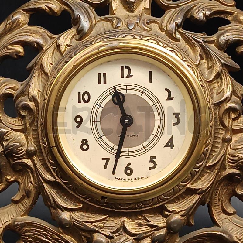 OROLOGIO METALLO DORATO PUTTO | Mercatino dell'Usato Roma garbatella 2
