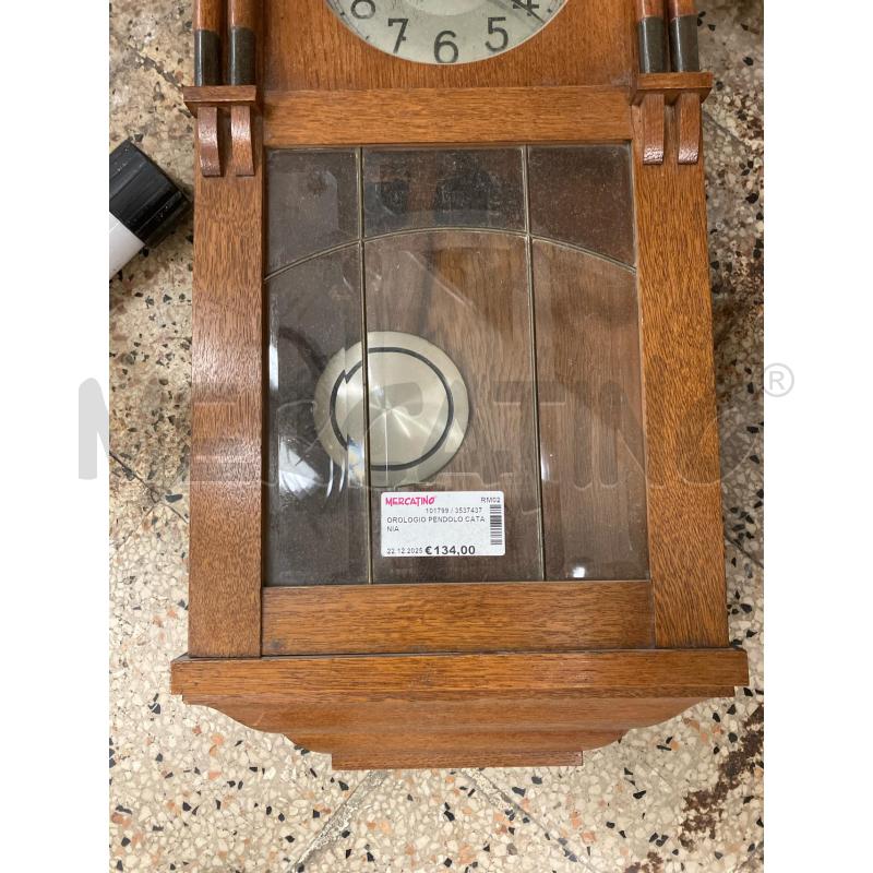 OROLOGIO PENDOLO CATANIA  | Mercatino dell'Usato Roma garbatella 2
