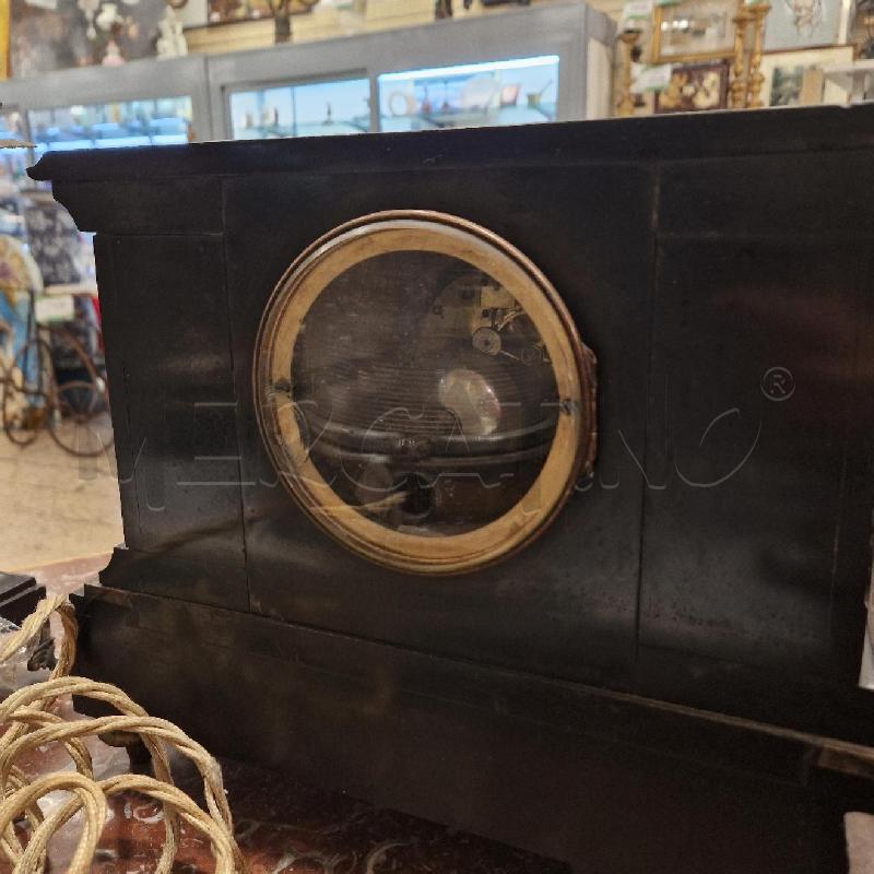 OROLOGIO TRITTICO MARMO NERO  | Mercatino dell'Usato Roma garbatella 5