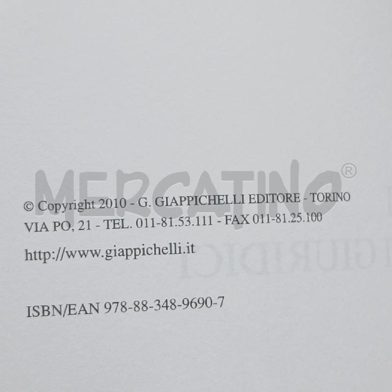 P. CAPPELLINI STORIE DI CONCETTI GIURIDICI | Mercatino dell'Usato Roma garbatella 4