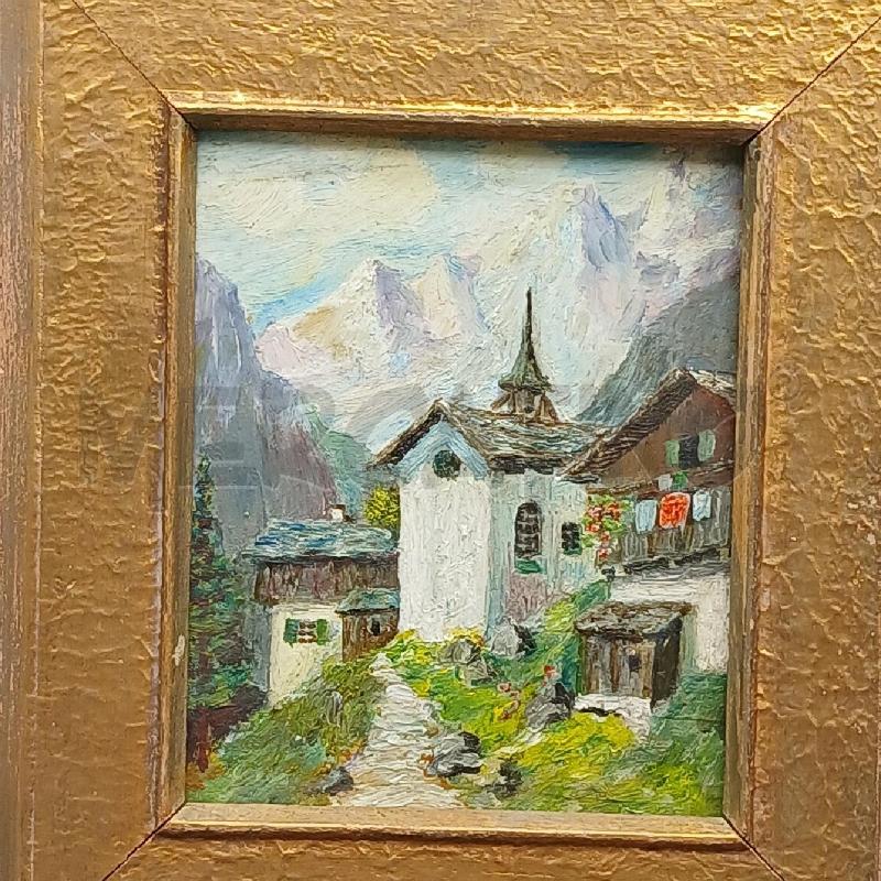 PAESAGGIO ALPINO C/DOR | Mercatino dell'Usato Roma garbatella 2