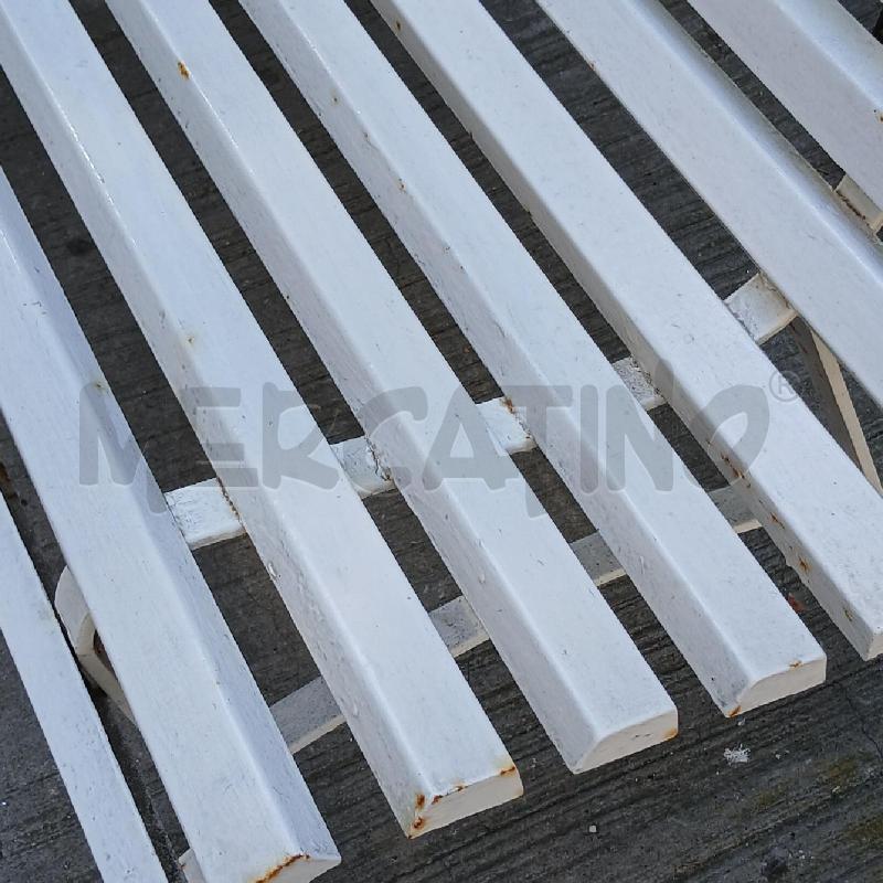 PANCA FERRO BIANCO  | Mercatino dell'Usato Roma garbatella 3