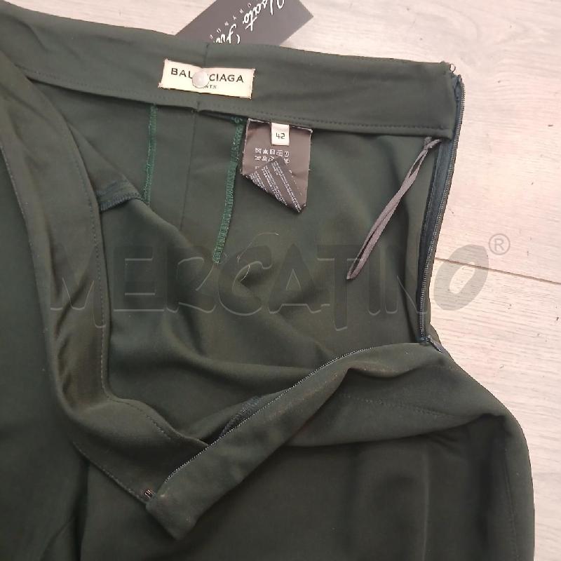 PANTALONE BALENCIGA VERDE  | Mercatino dell'Usato Roma garbatella 3