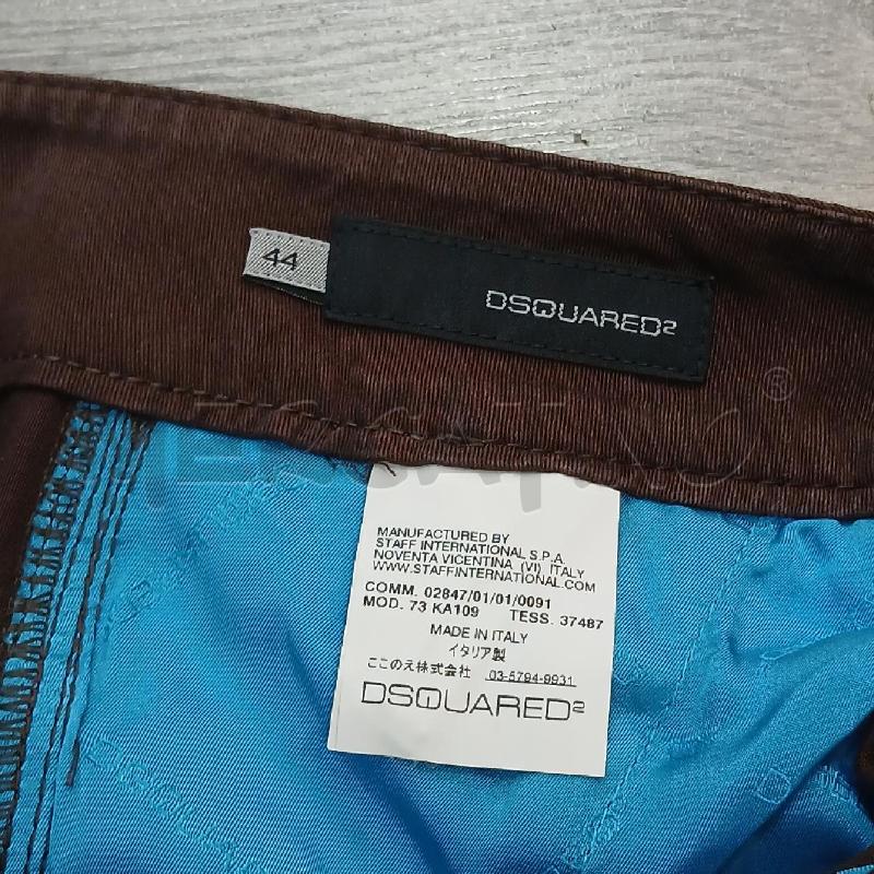 PANTALONE DONNA DSQUARED MARRONE  | Mercatino dell'Usato Roma garbatella 2