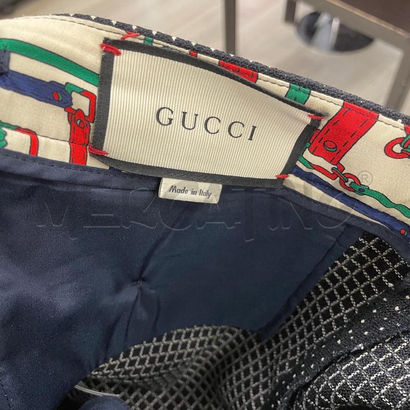 PANTALONE DONNA GUCCI NERO POIS BIANCO  | Mercatino dell'Usato Roma garbatella 4