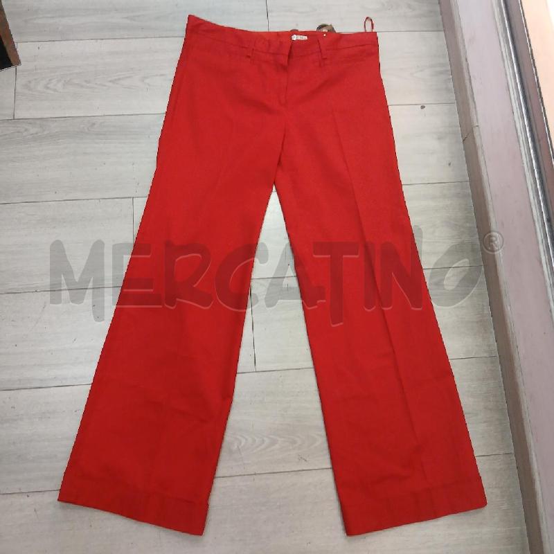 PANTALONE D MIU MIU ROSSO  | Mercatino dell'Usato Roma garbatella 1
