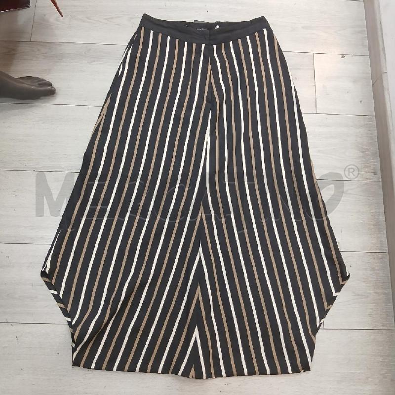 PANTALONE D NUOVO BORGO NERO DET BEIGE E MARRONE  | Mercatino dell'Usato Roma garbatella 1