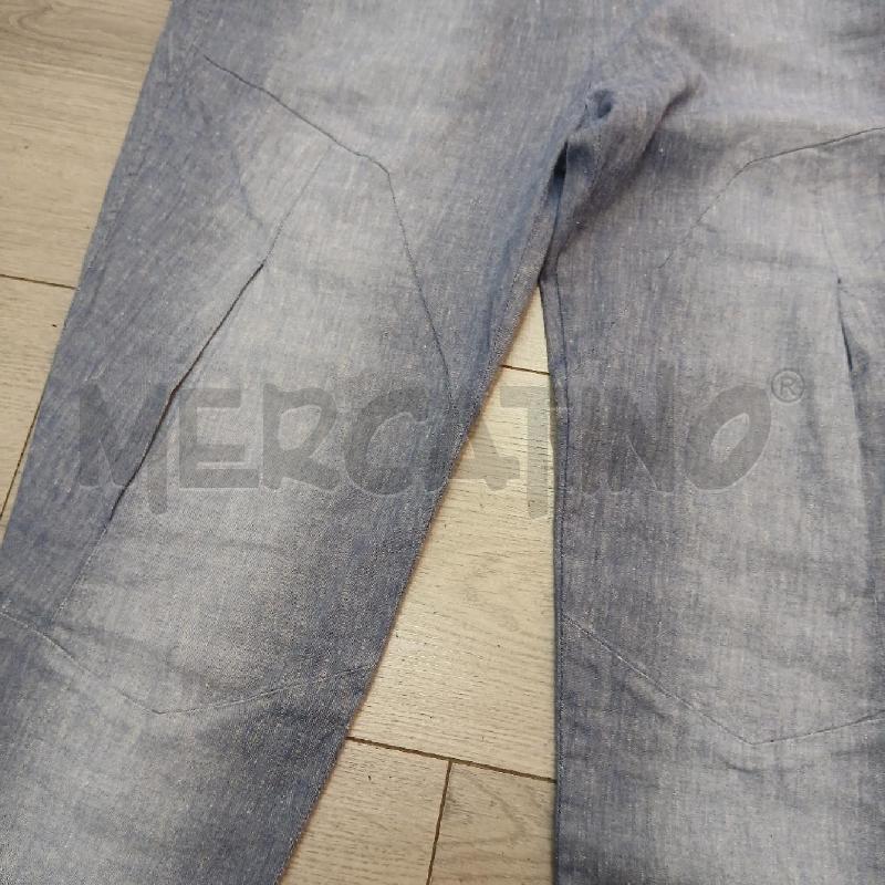 PANTALONE D OBLIQUE CREATIONS BLU  | Mercatino dell'Usato Roma garbatella 3