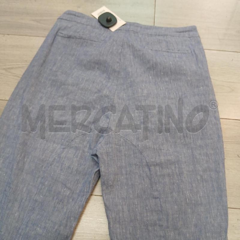 PANTALONE D OBLIQUE CREATIONS BLU  | Mercatino dell'Usato Roma garbatella 5