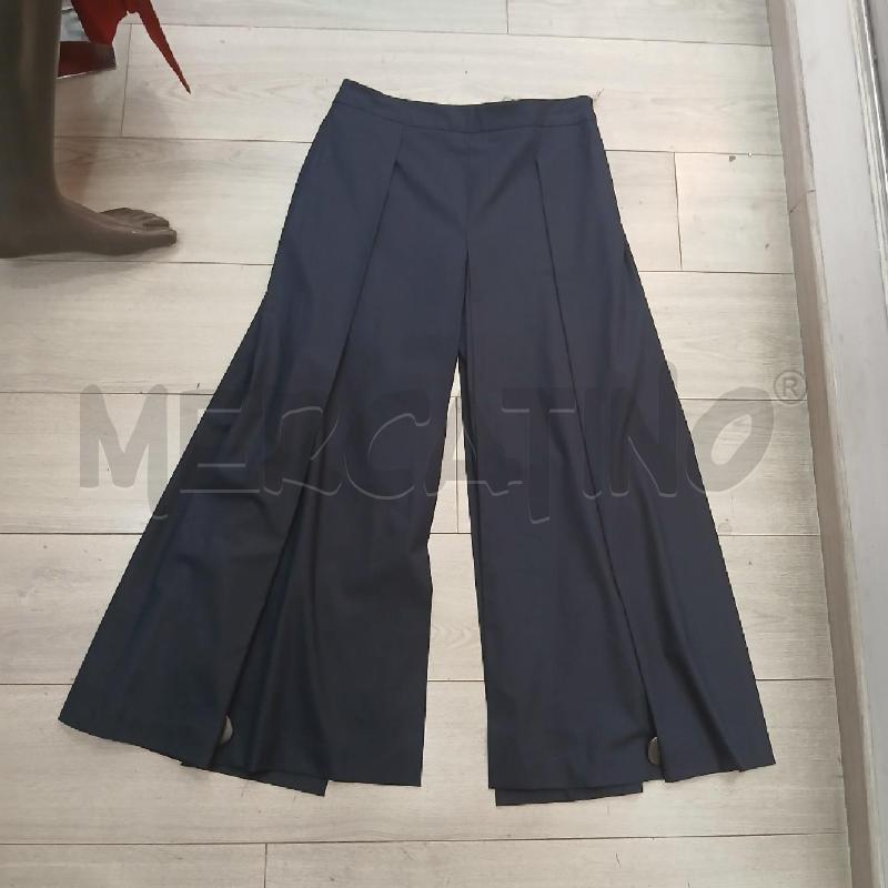 PANTALONE D OBLIQUE CREATION BLU  | Mercatino dell'Usato Roma garbatella 1