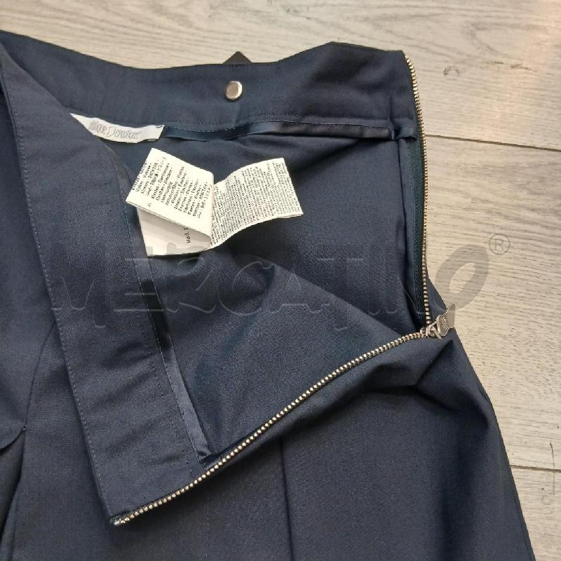 PANTALONE D OBLIQUE CREATION BLU  | Mercatino dell'Usato Roma garbatella 4