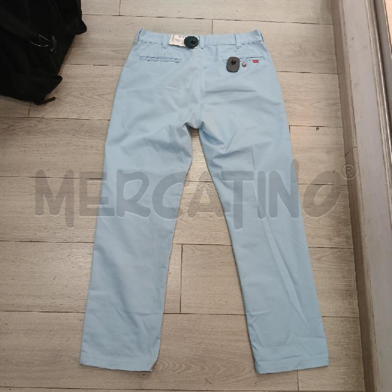 PANTALONE UOMO SUPRIME AZZURRA  | Mercatino dell'Usato Roma garbatella 3