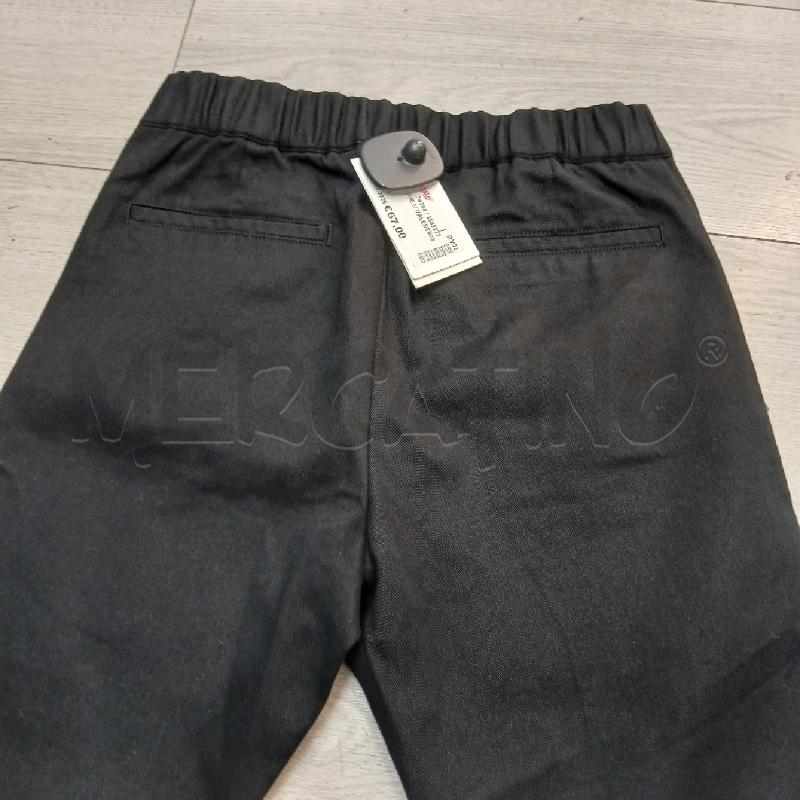 PANTALONE U VALENTINO NERO  | Mercatino dell'Usato Roma garbatella 5