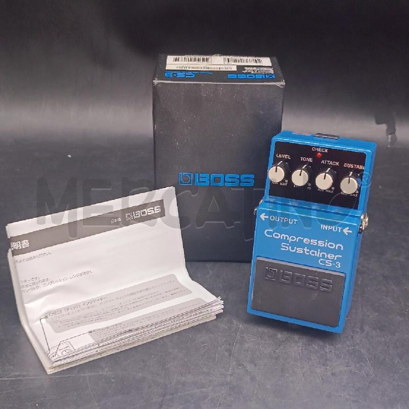PEDALE CHITARRA BOSS SUSTAINER CS 3  | Mercatino dell'Usato Roma garbatella 1