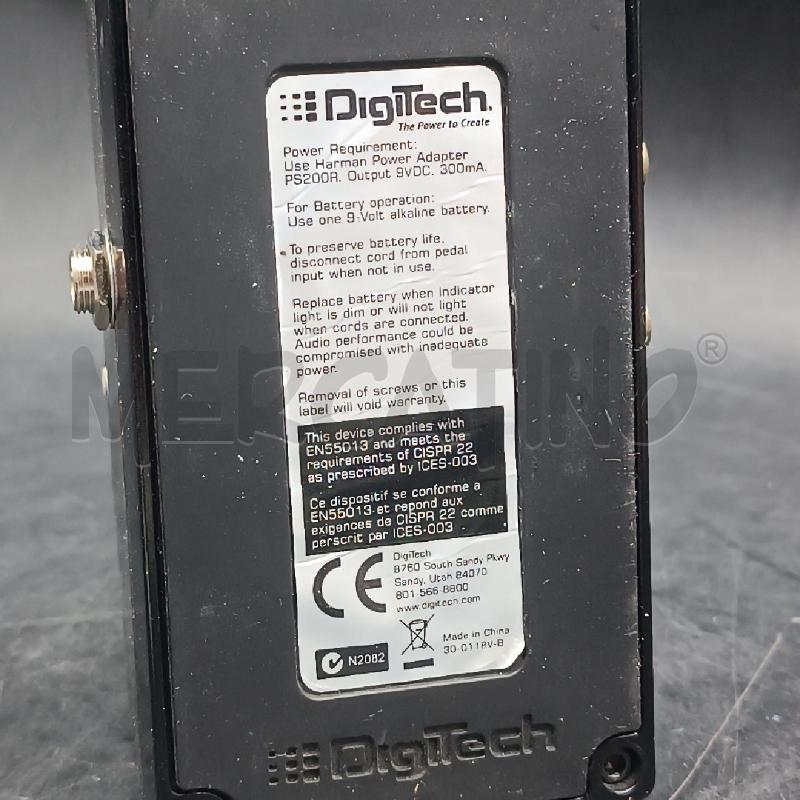 PEDALE CHITARRA DEATH METAL DIGITECH  | Mercatino dell'Usato Roma garbatella 4