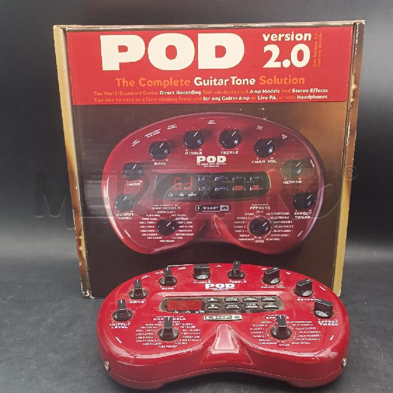 PEDALE POD GUITAR 2.0  | Mercatino dell'Usato Roma garbatella 1