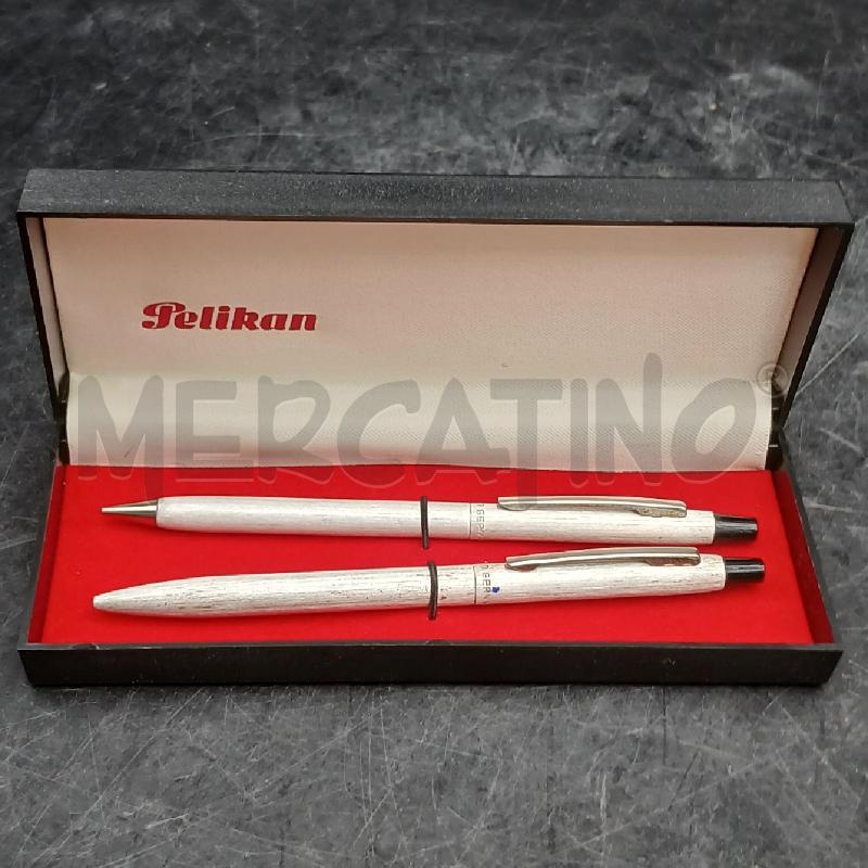 PELIKAN COPPIA PENNA SFERA PORTAMINA | Mercatino dell'Usato Roma garbatella 1