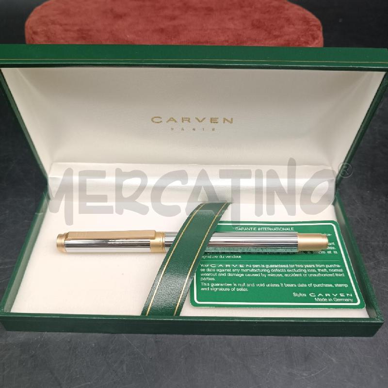 PENNA CARVEN ARGENTATA SCAT VERDE | Mercatino dell'Usato Roma garbatella 1