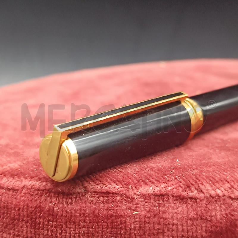 PENNA DUPONT STILOGRAFICA NERA LACCA + REFILL | Mercatino dell'Usato Roma garbatella 3