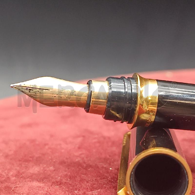 PENNA DUPONT STILOGRAFICA NERA LACCA + REFILL | Mercatino dell'Usato Roma garbatella 4