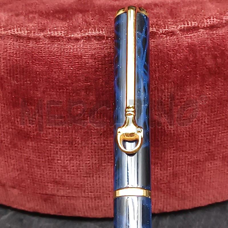 PENNA GUCCI STILO BLU  | Mercatino dell'Usato Roma garbatella 2