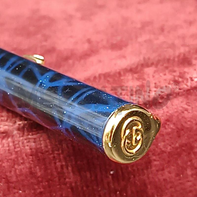 PENNA GUCCI STILO BLU  | Mercatino dell'Usato Roma garbatella 3