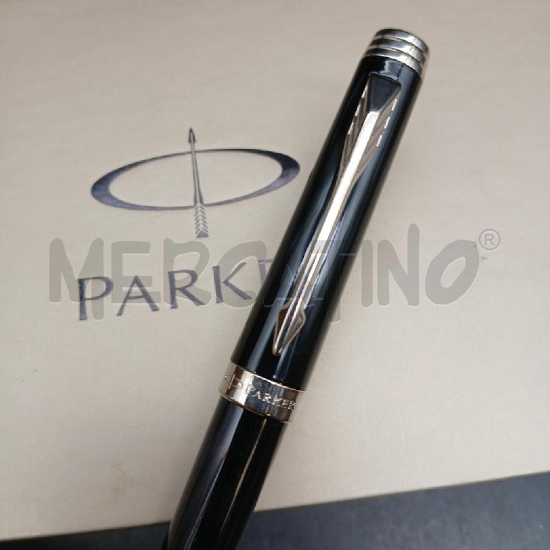 PENNA PARKER NERA ROLLER CON SCATOLA | Mercatino dell'Usato Roma garbatella 3
