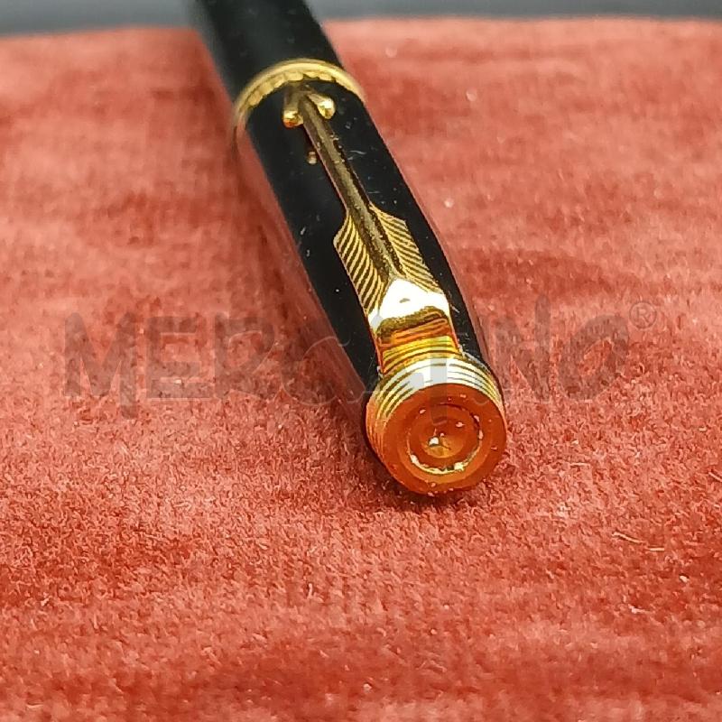 PENNA PARKER STILOGRAFICA NERA E DORATA | Mercatino dell'Usato Roma garbatella 3