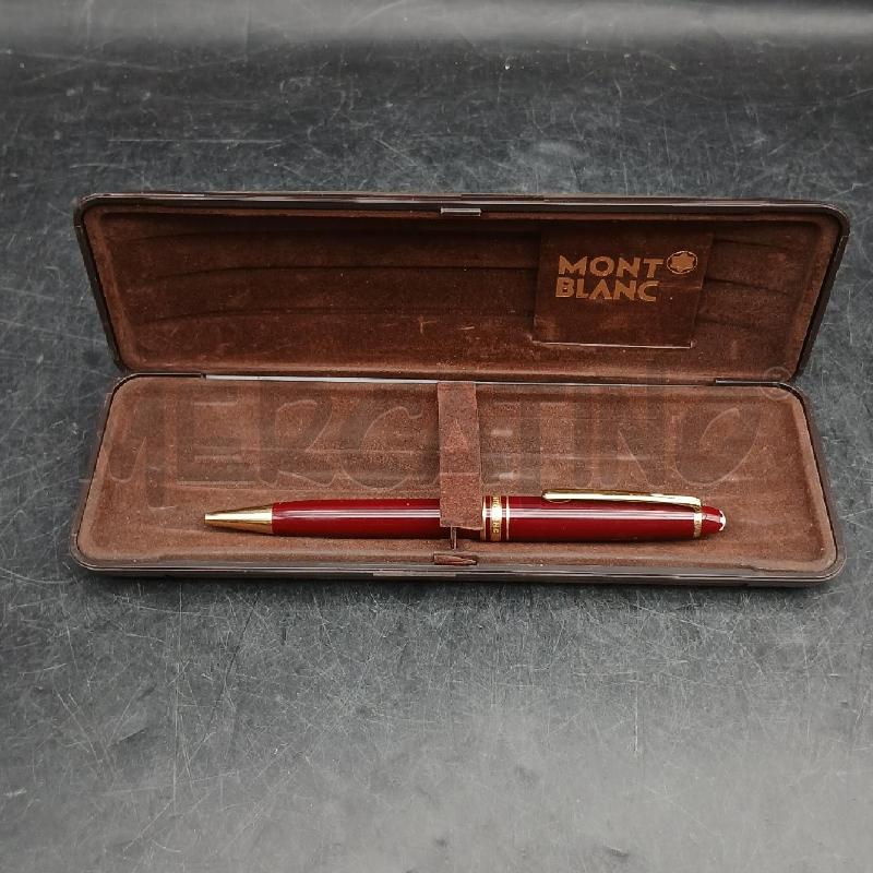 PENNA ROLLER MONTBLANC BORDEAUX  | Mercatino dell'Usato Roma garbatella 1