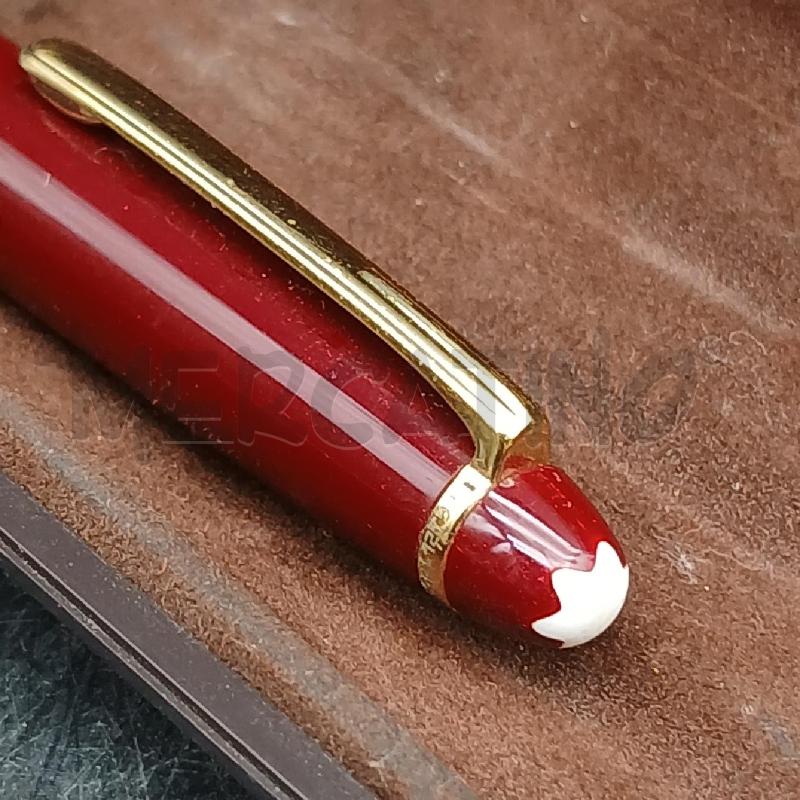 PENNA ROLLER MONTBLANC BORDEAUX  | Mercatino dell'Usato Roma garbatella 2