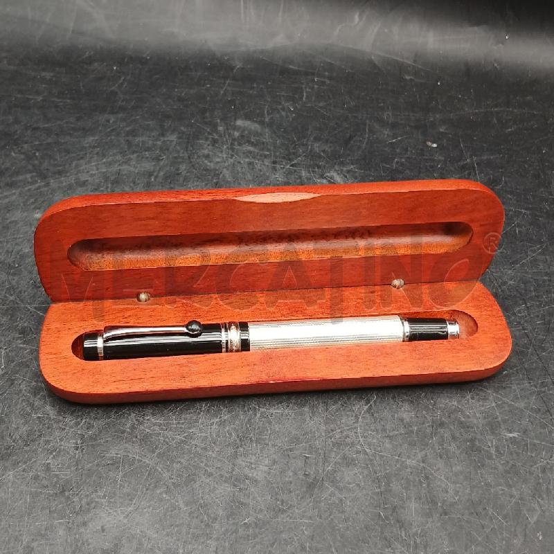 PENNA SFERA ARGENTO 925 CON CUST | Mercatino dell'Usato Roma garbatella 1