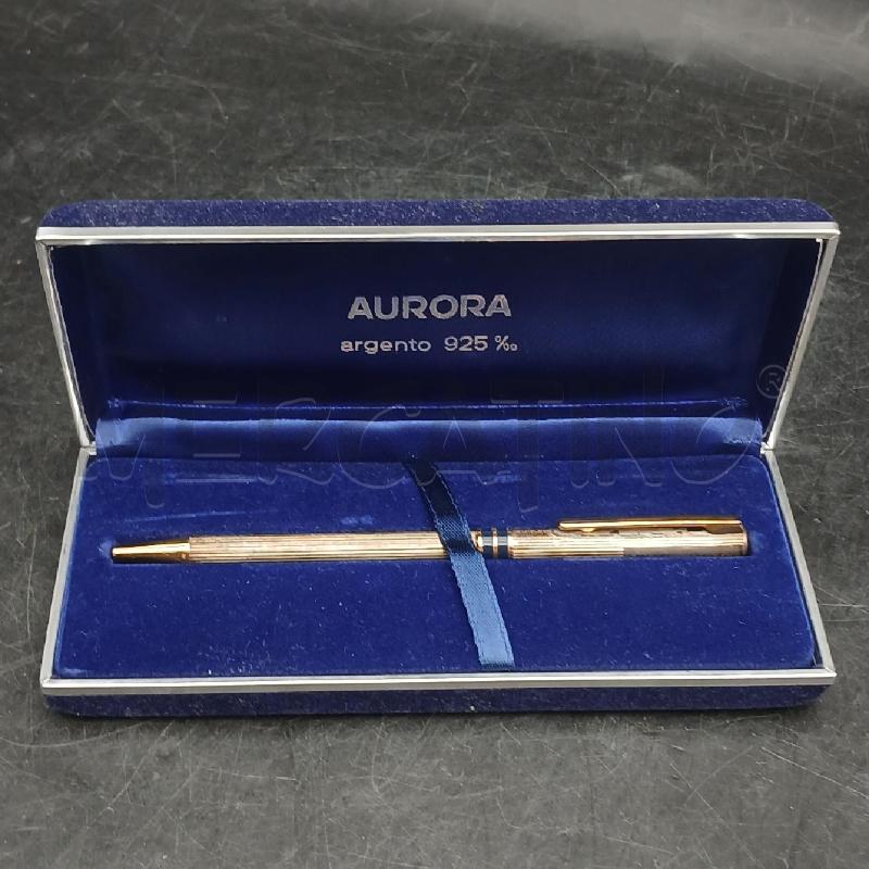 PENNA SFERA AURORA ARGENTO 925 | Mercatino dell'Usato Roma garbatella 1