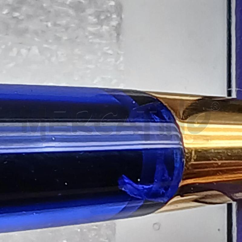 PENNA WATERMAN EDSON BLUE&GOLD ROLLER  | Mercatino dell'Usato Roma garbatella 5