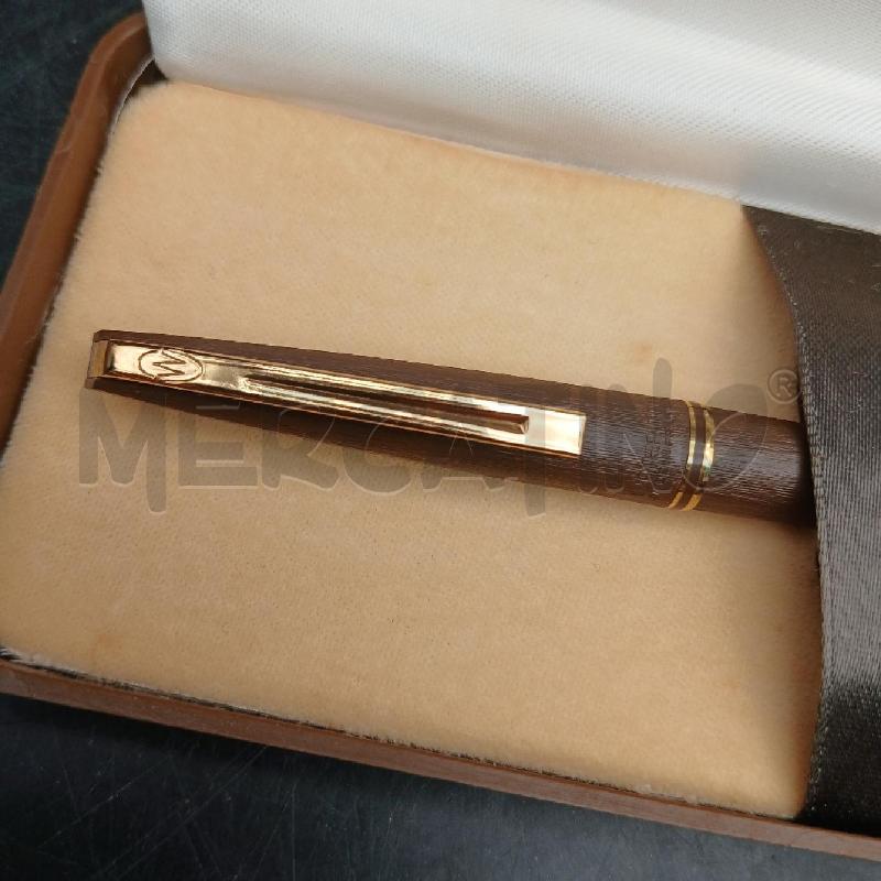 PENNA WATERMAN MARRONE CON SCAT | Mercatino dell'Usato Roma garbatella 2