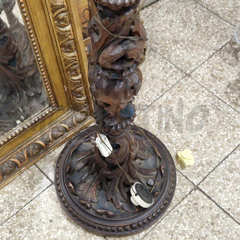 PIANTANA LEGNO INTAGLIATO  | Mercatino dell'Usato Roma garbatella 3