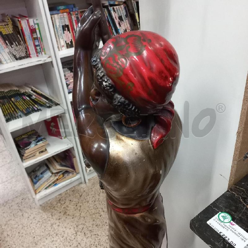 PIANTANA MORO BANDANA ROSSA | Mercatino dell'Usato Roma garbatella 4