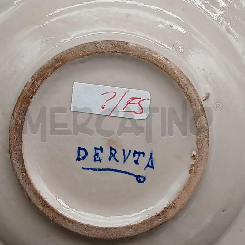 PIATTINO DERUTA LEONE RAMPANTE | Mercatino dell'Usato Roma garbatella 3